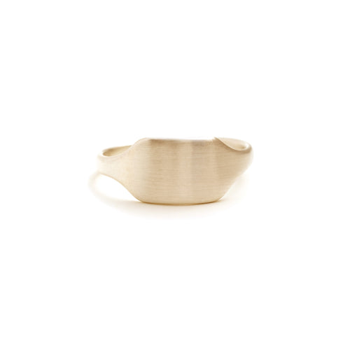 Your Grandmother's Signet in Yellow Gold